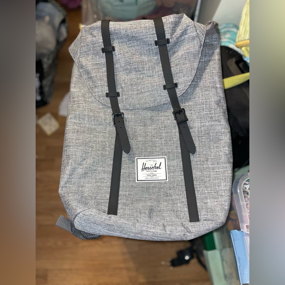Herschel Supply Company Black and Gray Backpack